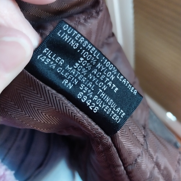 Wilsons Leather Distressed Thinsulate‎ Ultra Jacket, Size L - Picture 10 of 12